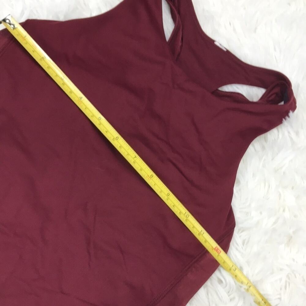 Lululemon Body Con Tank Deep Rouge - Picture 3 of 6